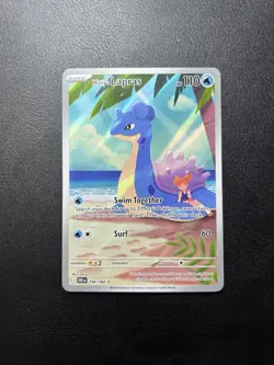 Pokemon TCG Misty's Lapras Destined Rivals 194/182 Mint Condition - Image 1