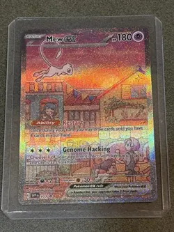 2023 Pokemon 151 Scarlet & Violet Mew EX 053 SVP Black Star Promo - Image 1