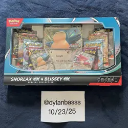 BRAND NEW Pokemon TCG - Snorlax ex & Blissey ex Special Collection - Image 1