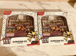 Two Pokemon TCG Scarlet & Violet 151 Alakazam EX Collection Box - Sealed NEW - Image 2