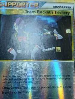 HP Team Rocket's Trickery - 78/90 - Uncommon - Reverse Holo Pokemon Undaunted - Image 2