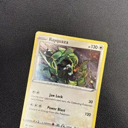 Pokemon TCG Rayquaza SWSH029 Black Star Promo Cosmos Holo NM/M - Image 2