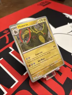 Pokemon TCG Haxorus Master Ball Pattern 072/086 Black Bolt SV11B Near Mint - Image 2