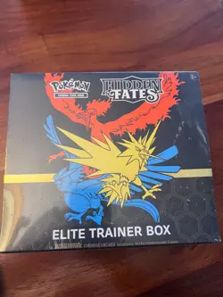 Pokemon TCG: Hidden Fates Elite Trainer Box - Factory Sealed - 10 Booster Packs - Image 1