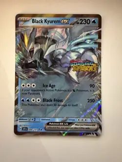 Black Kyurem EX 048/191 Surging Sparks Stamped EX Promo Box Pokemon TCG Mint - Image 1