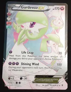 Gardevoir EX RC30/RC32 Pokemon Generations Full Art Radiant Collection TCG LP - Image 1