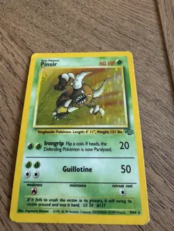 Pinsir 9/64 Jungle - Holo Rare - Vintage Pokemon TCG - WOTC 1999 - Image 1