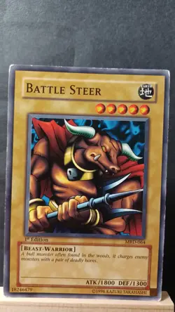 Battle Steer 1st Edition [MP] - Yu-Gi-Oh! MRD [Common] - Image 1