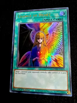 🔥YUGIOH • CHANGE OF HEART • ULTRA RARE • MAMA-EN078 • 1st EDITION • NM🔥 - Image 3