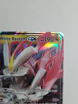 White Kyurem GX 48/70 - Ultra Rare Full Art - Dragon Majesty - Pokemon TCG Card - Image 2