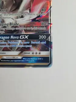 White Kyurem GX 48/70 - Ultra Rare Full Art - Dragon Majesty - Pokemon TCG Card - Image 5