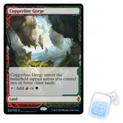 COPPERLINE GORGE Zendikar Rising Expeditions Magic MTG MINT CARD - Image 1