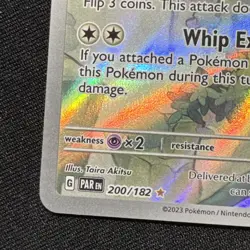 Pokemon TCG Mienshao Illustration Rare Card Paradox Rift 2023 200/182 NM - Image 5