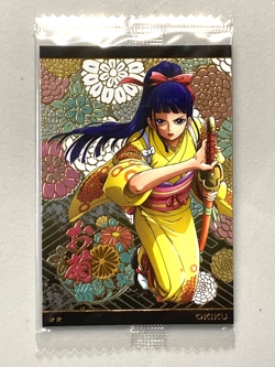 Okiku - R No.5-02 - One Piece Itajaga Wafer Card Sealed Japanese - Image 1