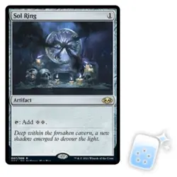 SOL RING Commander Collection: Black Magic MTG MINT CARD - Image 1