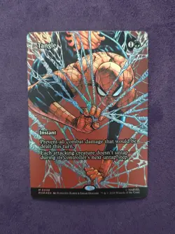 Tangle (Borderless) Marvel Universe Eternal-Legal Foil NM - MTG - Image 1