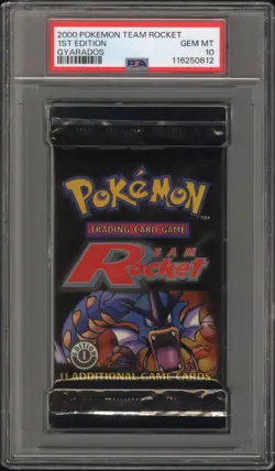 2000 Pokemon Team Rocket 1st Edition Booster Packs - PSA 10 9 Sequential Art Set - Image 5