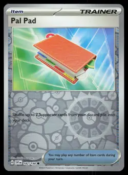 Pal Pad 182/198 Reverse Holo Pokemon Scarlet & Violet LP - Image 1