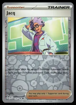 Jacq 175/198 Reverse Holo Pokemon Scarlet & Violet LP - Image 1