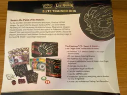 Pokemon TCG: Sword & Shield Lost Origin Elite Trainer Box - Factory Sealed - Image 3