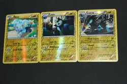 Pokemon Card Lot EX-LP Reverse Holo Shinx, Luxio, & Luxray Next Destinies Set - Image 1