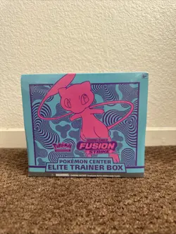 Pokemon TCG Pokemon Center Sword & Shield Fusion Strike Elite Trainer Box SEALED - Image 1