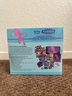 Pokemon TCG Pokemon Center Sword & Shield Fusion Strike Elite Trainer Box SEALED - Image 2