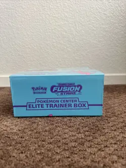 Pokemon TCG Pokemon Center Sword & Shield Fusion Strike Elite Trainer Box SEALED - Image 5