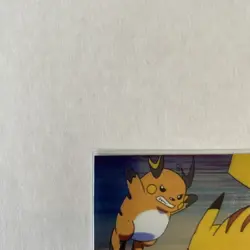 2000 Topps Pokemon Tv Animation Edition Ep14 Electric Shock Showdown Holo NM/LP - Image 2