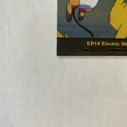 2000 Topps Pokemon Tv Animation Edition Ep14 Electric Shock Showdown Holo NM/LP - Image 5