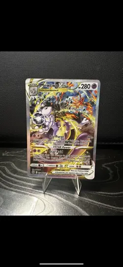Pokemon Mewtwo VSTAR TCG Crown Zenith Galgarian Gallery Ultra Rare GG44/GG70 NM - Image 1