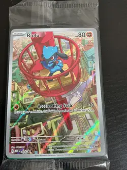 Riolu 010 ETB Black Star Promo Mega Evolution - Pokemon TCG - Image 3