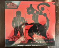 Pokemon TCG Destined Rivals POKEMON CENTER Elite Trainer Box ETB NEW/Sealed - Image 1