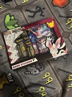 Pokemon TCG: Celebrations Collection Box [Dark Sylveon V] 820650809392 - Image 1