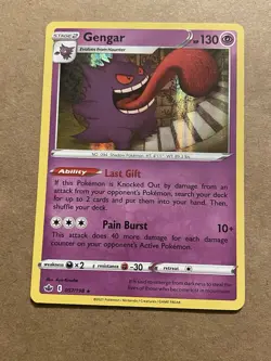 Gengar 057/198 Holo Chilling Reign Pokemon TCG - Image 1