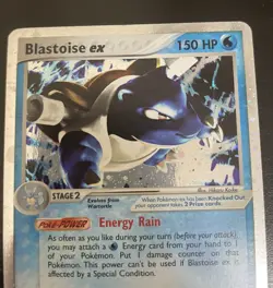 Pokemon 2004 Fire Red Leaf Green Blastoise EX 104/112 PSA NM (Read description) - Image 2