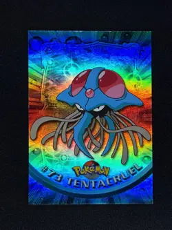 topps Pokemon TV Animation Edition Series 1 Rainbow Holo Foil #73 Tentacruel - Image 1