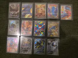Pokemon TCG Full Art Mixed Lot of 13 (Japanese) - Image 1