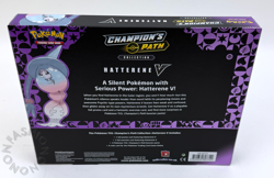 Pokemon TCG Champions Path Hatterene V Collection Box Pokemon Sealed - Image 3
