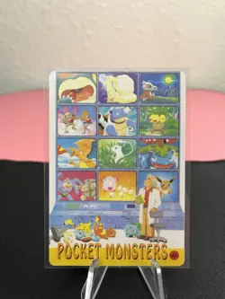 Bulbasaur #54 - Holo Vending Machine Prism Sticker 2000 Pokemon - NM! - Image 2