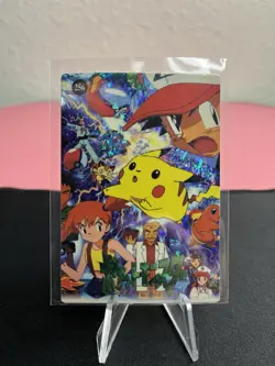 Pikachu #256 Holo Pokemon Vintage Prism Vending Sticker - NM US SELLER! - Image 1