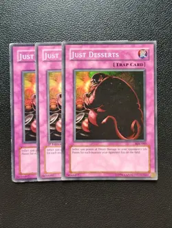 Yu-Gi-Oh - Just Desserts 3X - Full Playset - Image 1