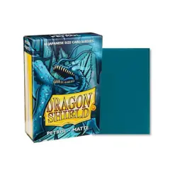 Dragon Shield Matte Japanese Size- Petrol (60 ct.) In Box - Image 1