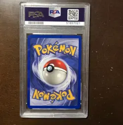 Pokemon Game PSA 9 MINT Base set Shadowless Bulbasaur Card 1999 #44 - Image 4