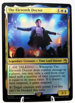 The Eleventh Doctor (FOIL) | MTG WHO | EDH Commander Izzet Suspend | NEW NM+ - Image 1
