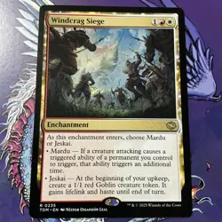 MTG - Windcrag Siege R Tarkir: Dragonstorm 235 LP-NM M - Image 1