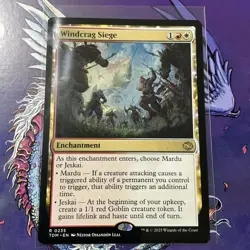 MTG - Windcrag Siege R Tarkir: Dragonstorm 235 LP-NM M - Image 3