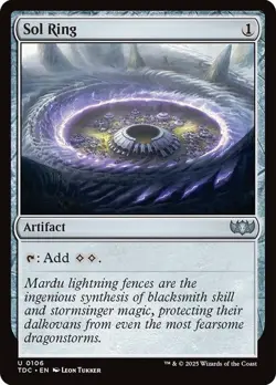 Sol Ring [Tarkir: Dragonstorm] MTG - Image 1