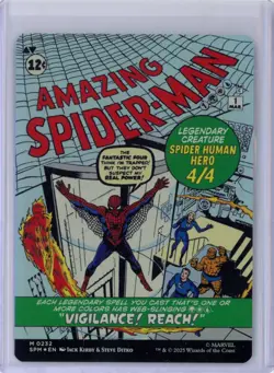 MtG SPM Peter Parker / Amazing Spider-Man #232 Borderless FOIL - Image 2