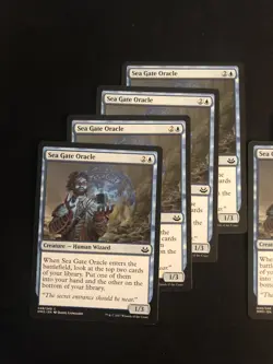 4 x Sea Gate Oracle(NM) - Modern Masters 2017 - MTG - Image 2